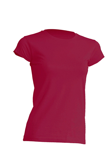 REGULAR T-SHIRT LADY burgundy